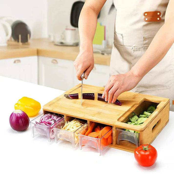 Maximizing Small Kitchen Spaces: The Multifunctional Magic of Bamboo Cutting Boards