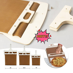 Wooden Sliding Pizza Shovel - THE EUPHORIKA