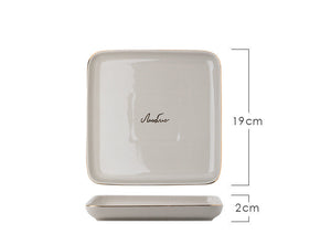 Elegant Ceramic Plates Tableware  Dining Collection - THE EUPHORIKA