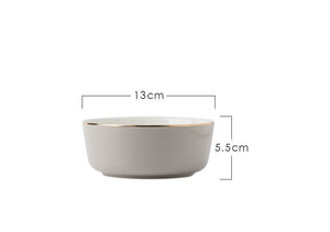 Elegant Ceramic Plates Tableware  Dining Collection - THE EUPHORIKA