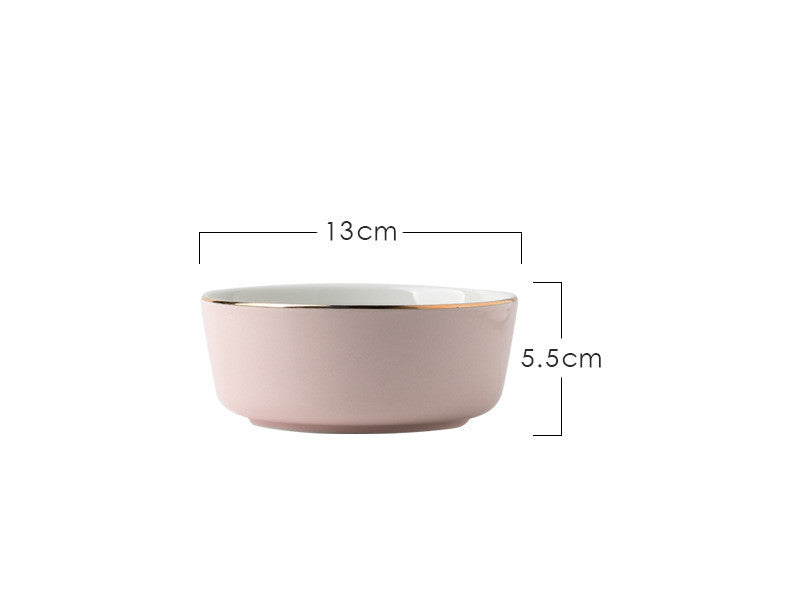 Elegant Ceramic Plates Tableware  Dining Collection - THE EUPHORIKA