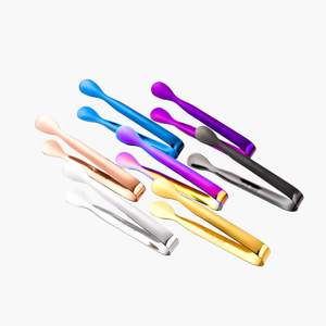 Stylish Stainless Steel Tongs for Ice & Sugar - THE EUPHORIKA