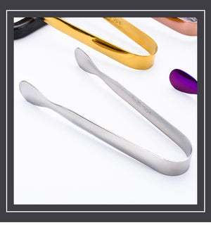 Stylish Stainless Steel Tongs for Ice & Sugar - THE EUPHORIKA