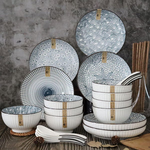 Authentic Japanese Ceramic Tableware Set - THE EUPHORIKA