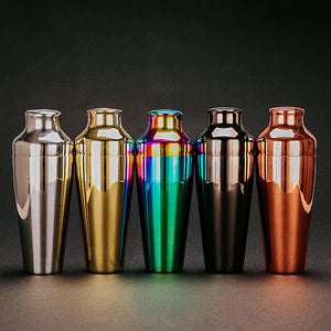 Premium Stainless Steel French Two-Section Cocktail Shaker 550ml - THE EUPHORIKA