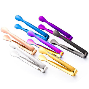 Stylish Stainless Steel Tongs for Ice & Sugar - THE EUPHORIKA