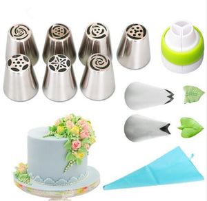 Professional Stainless Steel Icing Tips & Coupler Set - THE EUPHORIKA