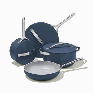 Pressed Aluminum Nonstick Cookware Set cookware set THE EUPHORIKA Navy 