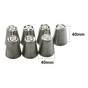 Professional Stainless Steel Icing Tips & Coupler Set - THE EUPHORIKA