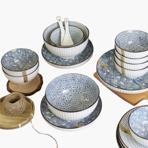 Authentic Japanese Ceramic Tableware Set - THE EUPHORIKA