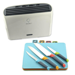 Cutting Board & Knife Set With UV-C Disinfection - THE EUPHORIKA