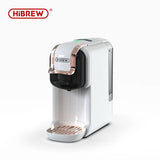 HiBREW H2B 5-in-1 Multiple Capsule Coffee Machine with 19Bar Pressure - Compatible with Nespresso, Dolce Gusto, ESE Pods & Ground Coffee - Hot & Cold Brewing